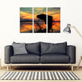 Fish Jumping Out Water Fishing Canvas