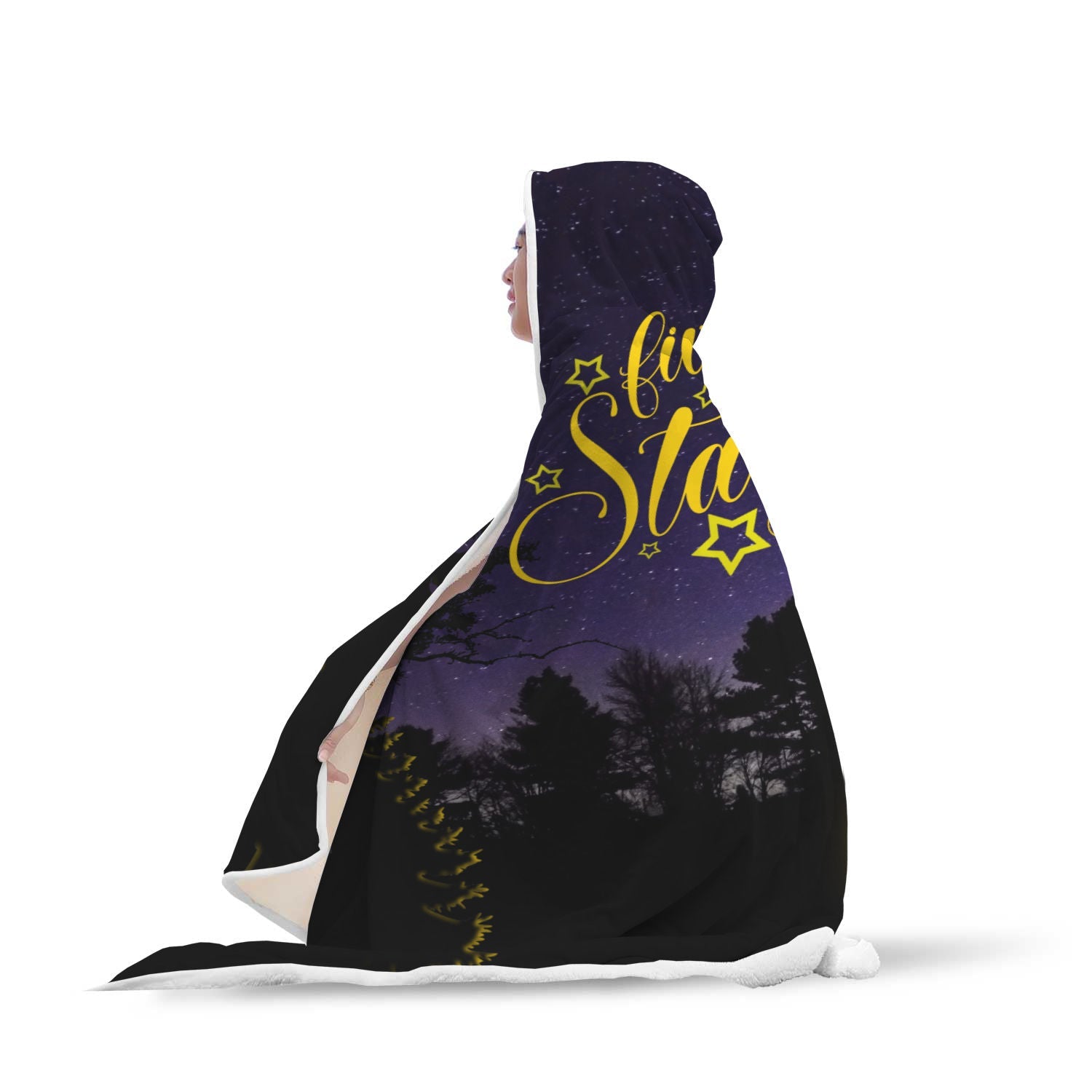Five Billion Star Hotel Camping Hooded Blankets