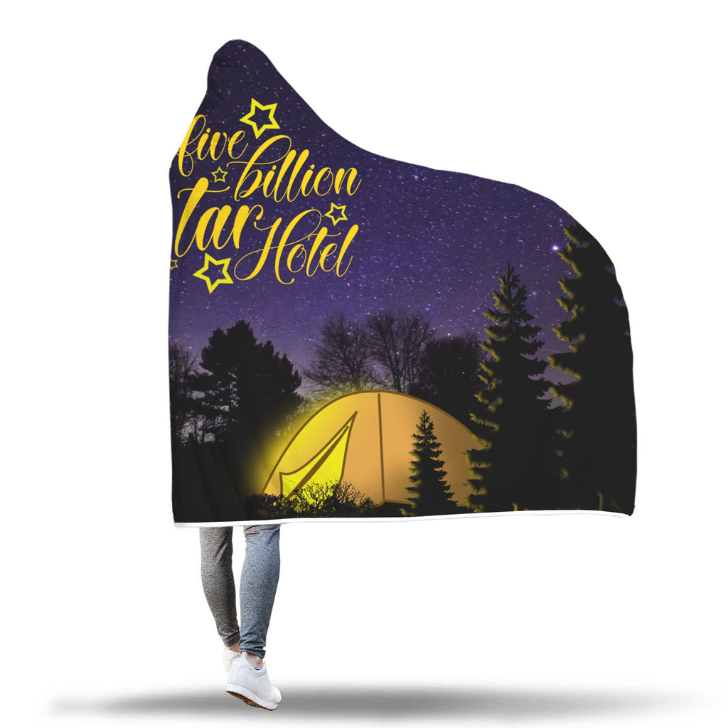 Five Billion Star Hotel Camping Hooded Blankets