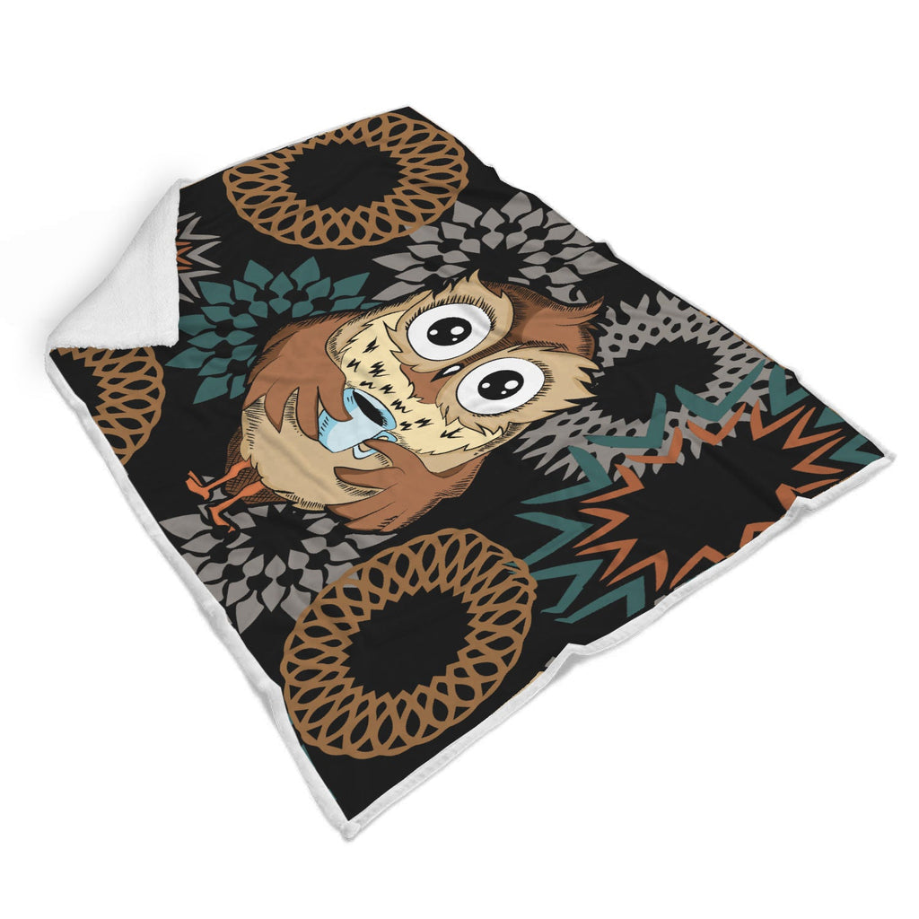 Sleepy Owl Blankets For Your Living Room