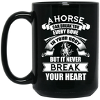 A Horse Friend Never Break Your Heart Gift Mug