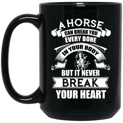 A Horse Friend Never Break Your Heart Gift Mug