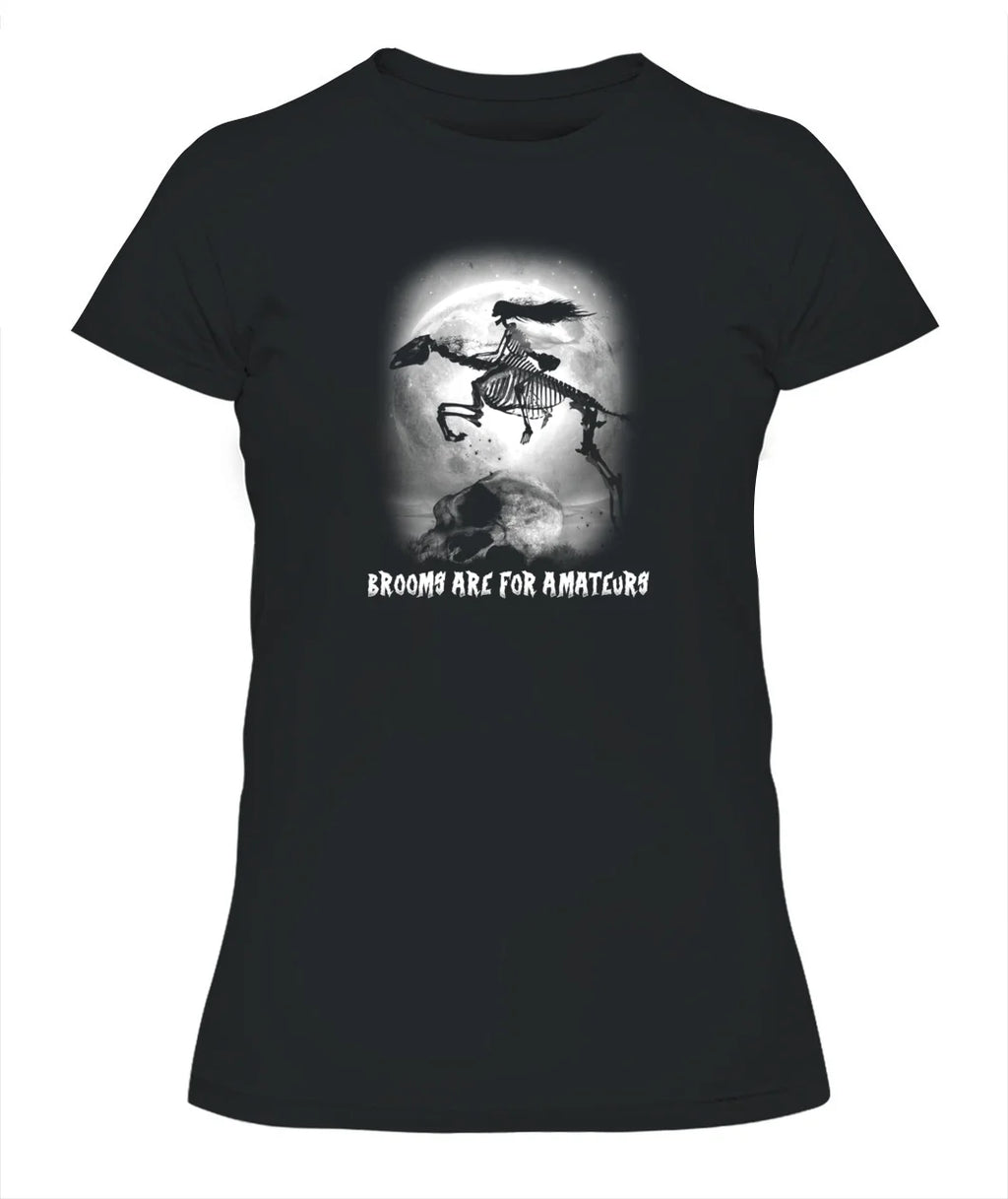 Brooms Are For Amateurs Horse T Shirt, Great Ladies Shirt For Equestrian Girl