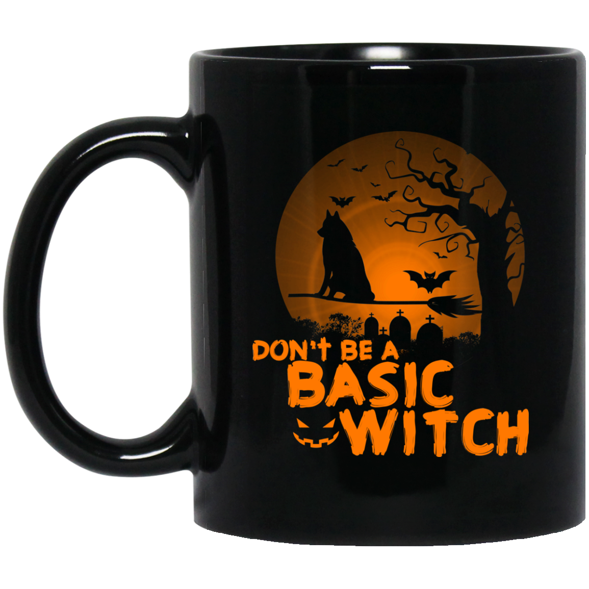 Don't Be A Basic Witch Husky Mugs