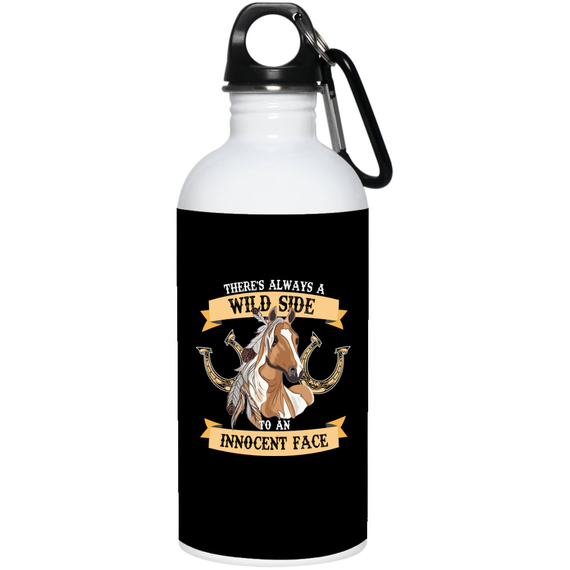 There's Always A Wild Side To An Innocent Face Horse Mugs