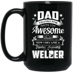 Dad Thanks For Sharing Your DNA Welder Mugs