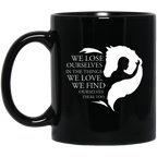 We Find Ourselves There Too Horse Mugs