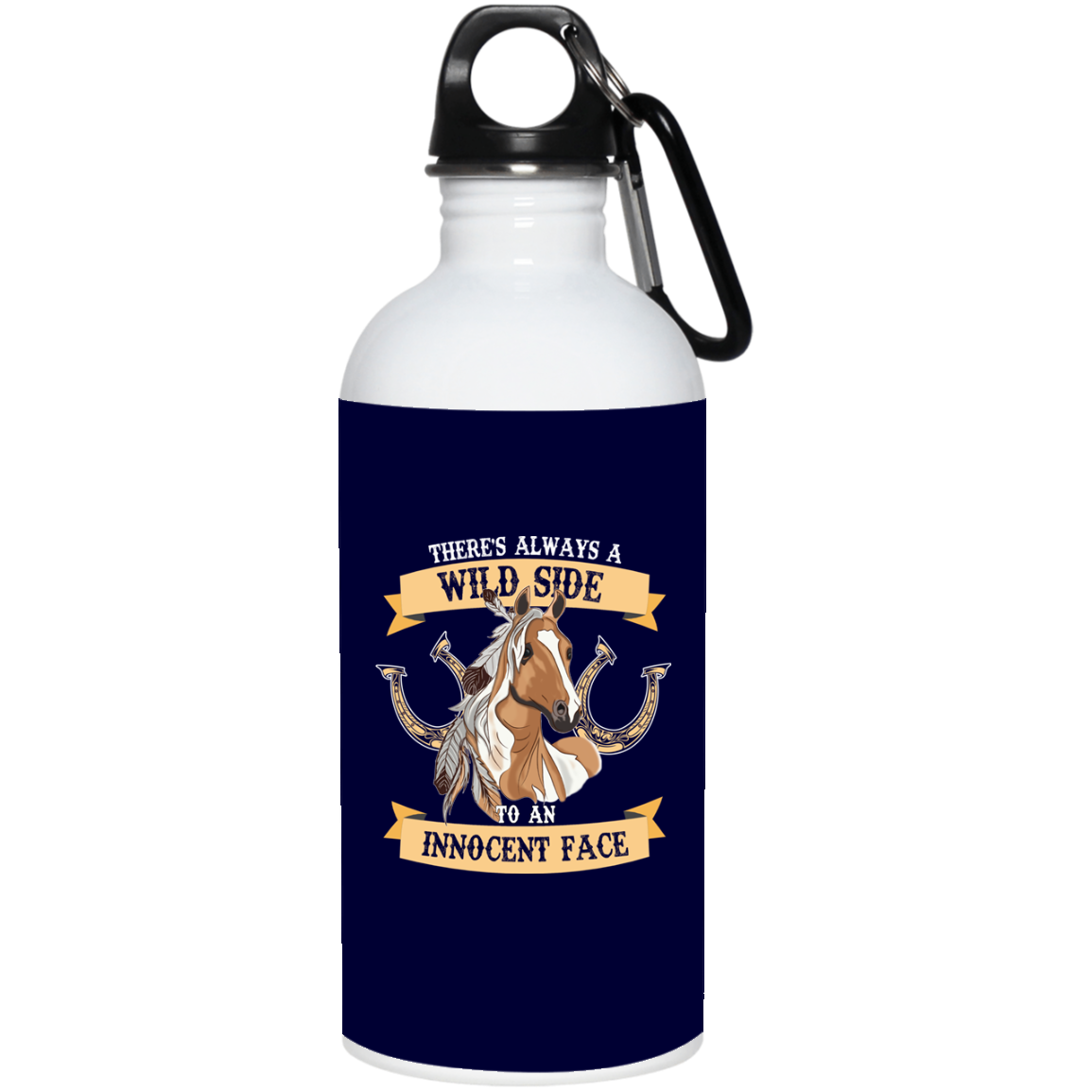 There's Always A Wild Side To An Innocent Face Horse Mugs
