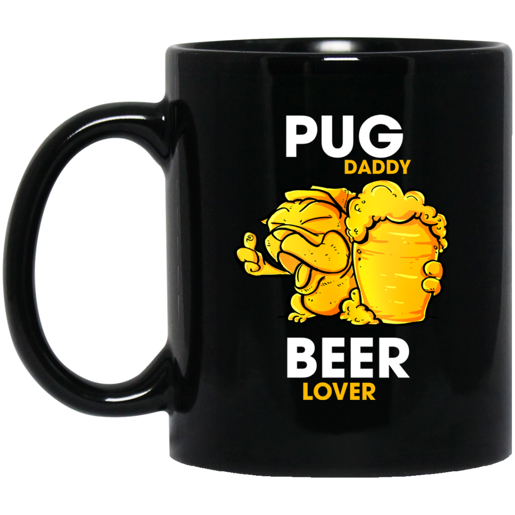 Pug Daddy Beer Lover Mugs