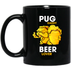 Pug Daddy Beer Lover Mugs
