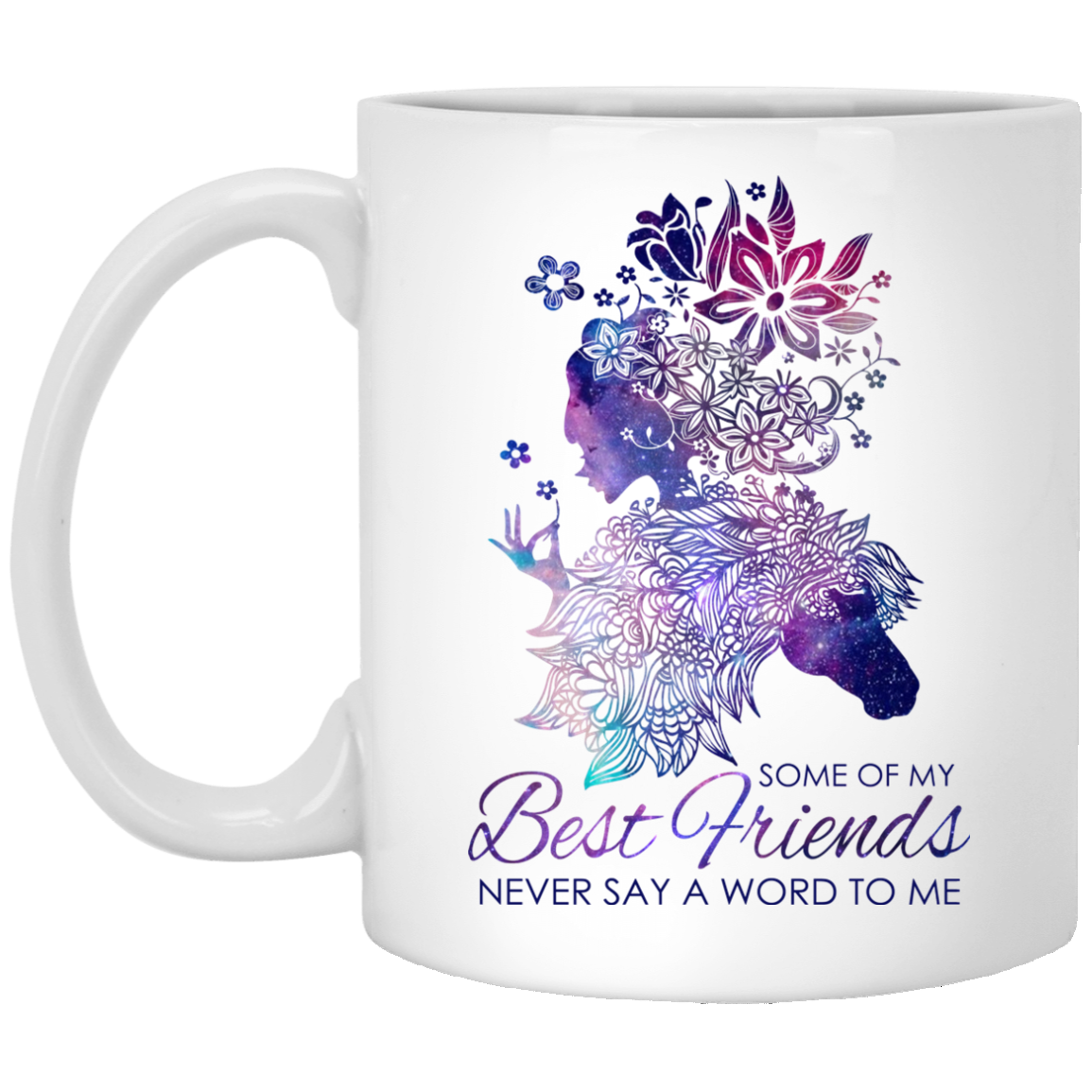 Some Of My Best Friends Horse Mugs