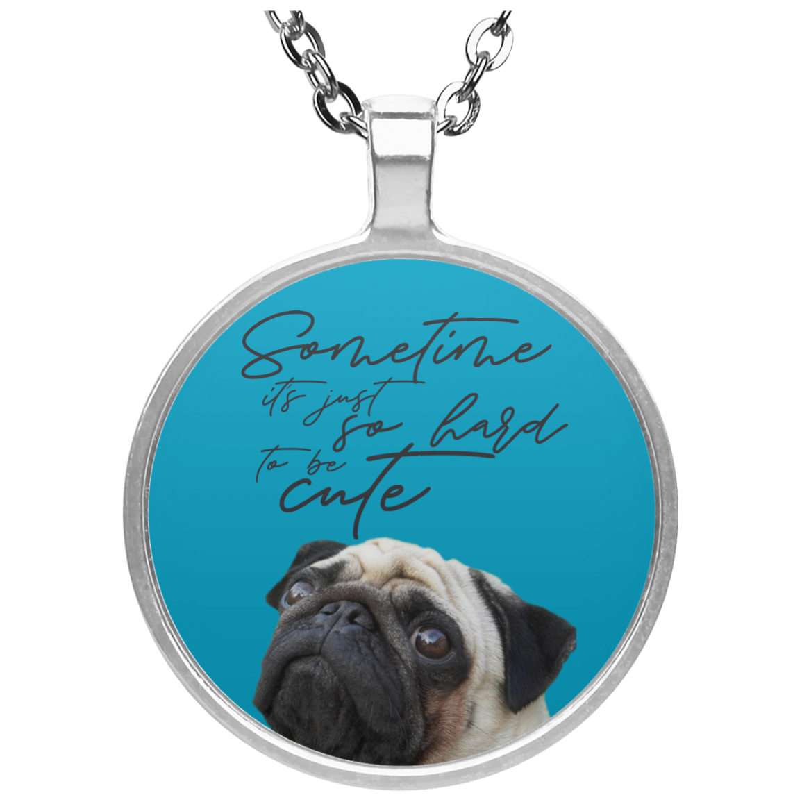 Look At Me Pug Necklaces
