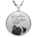 Look At Me Pug Necklaces