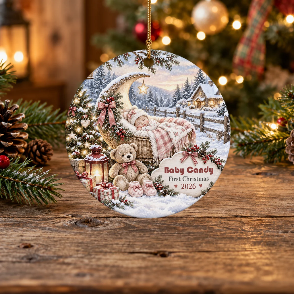 First Christmas For Baby In 2026 Ornament Home Decor On Christmas Day