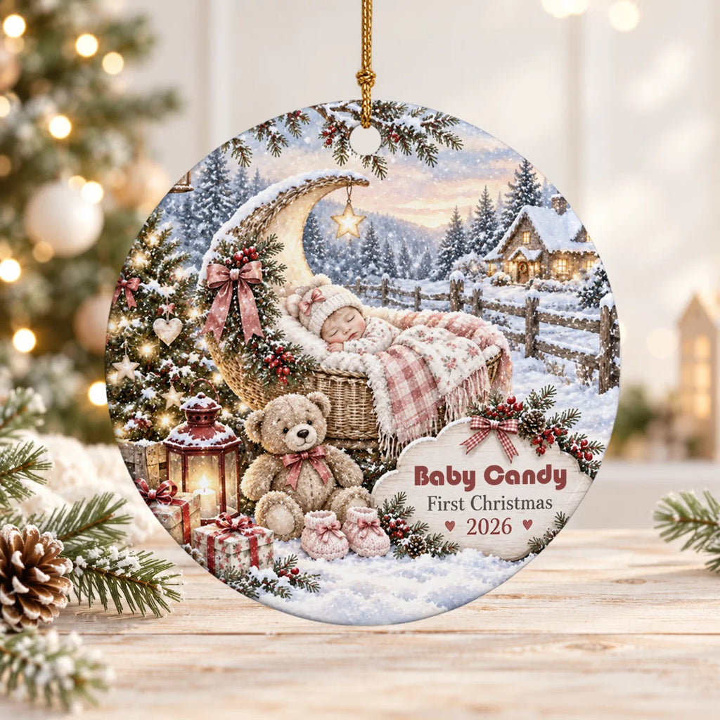 First Christmas For Baby In 2026 Ornament Home Decor On Christmas Day