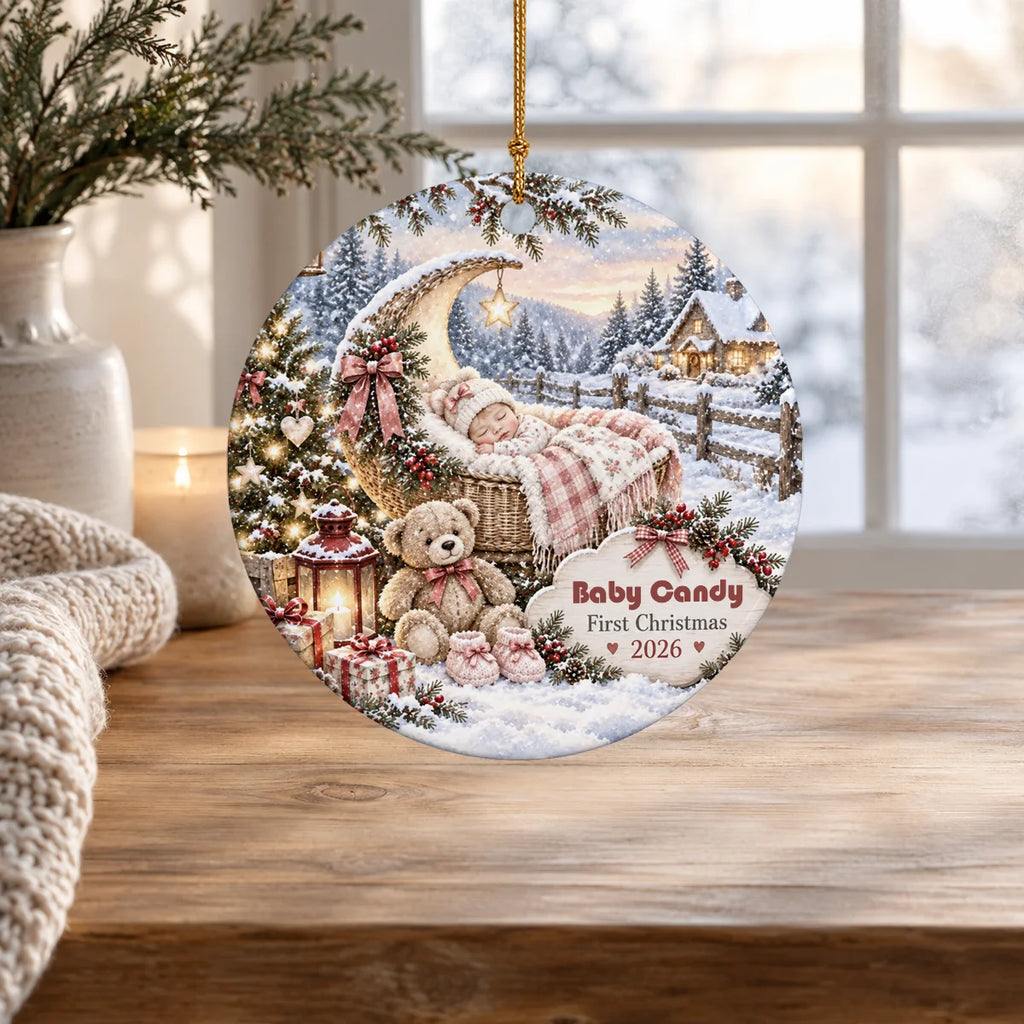 First Christmas For Baby In 2026 Ornament Home Decor On Christmas Day
