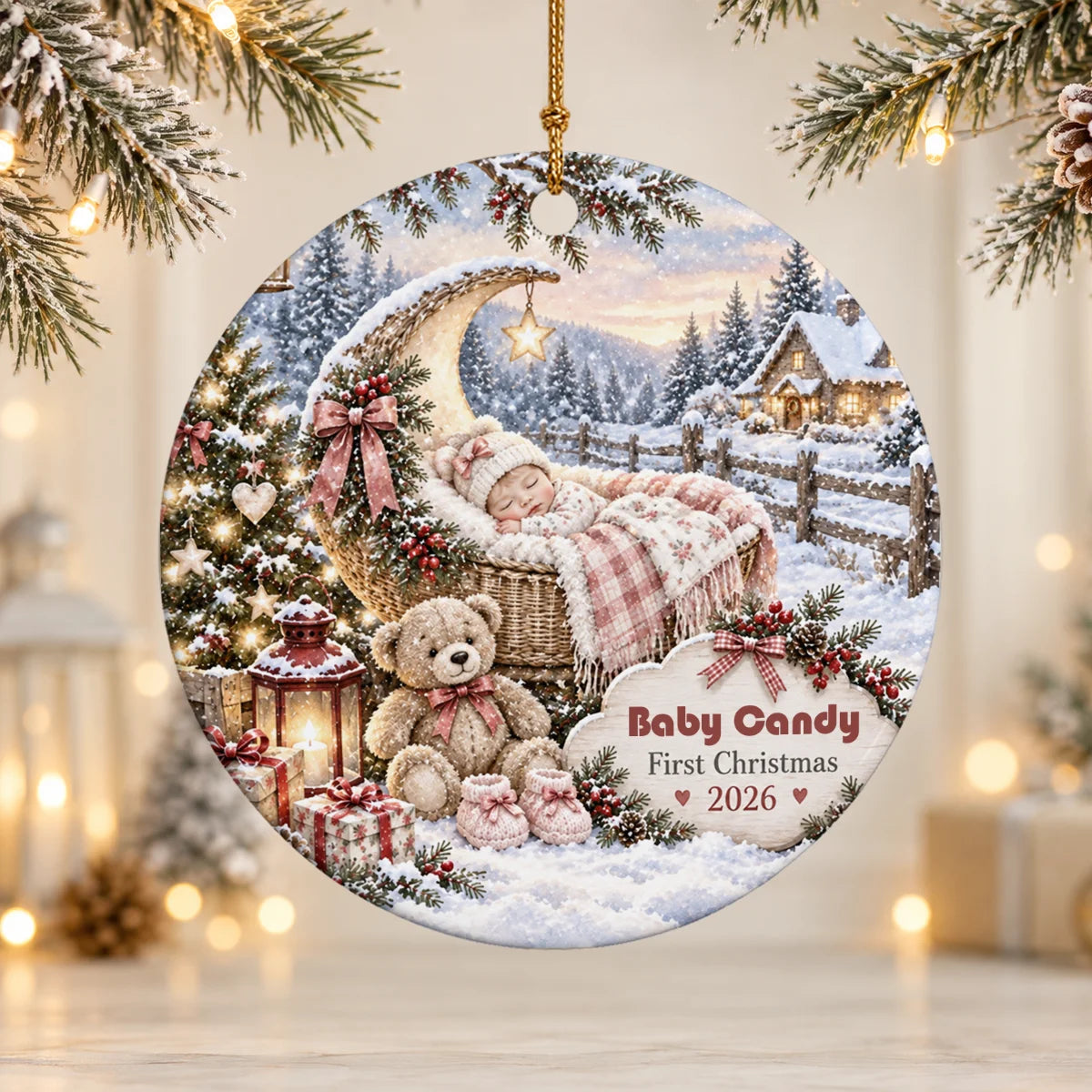 First Christmas For Baby In 2026 Ornament Home Decor On Christmas Day
