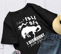 Horse T-shirt - I Don't Fall Off T Shirt For Equestrian Girl