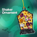 Funny Pumpkin Boo and Candy Shaker Ornamant 4 Layer On Halloween