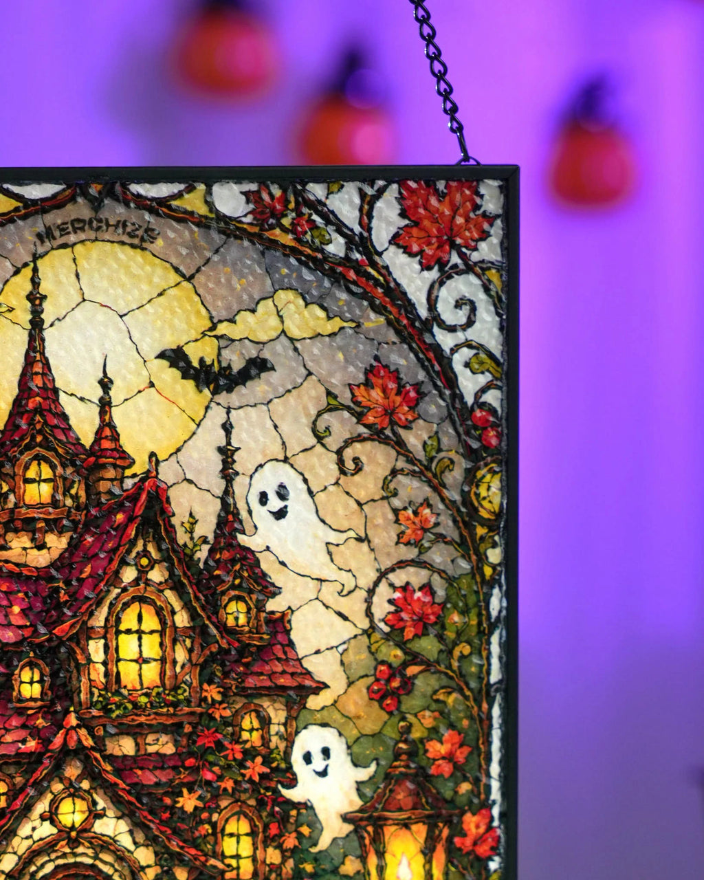 Stained Glass Suncatcher for Window Hanging