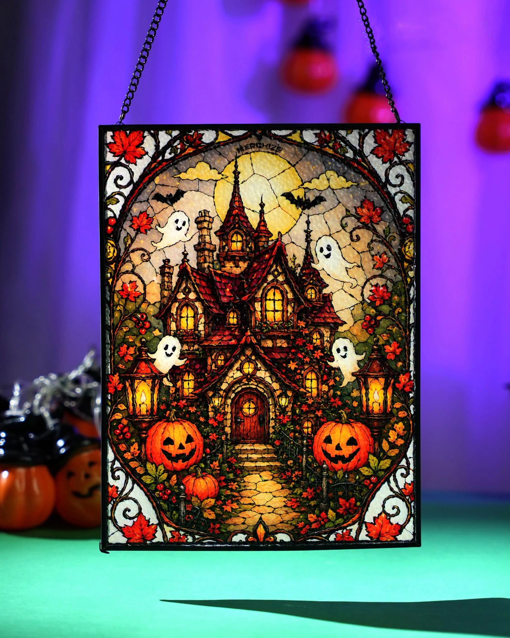 Stained Glass Suncatcher for Window Hanging