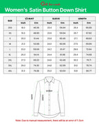 Cool Paterm Women Satin Button Down Shirt Fashion Gift For Your Wife