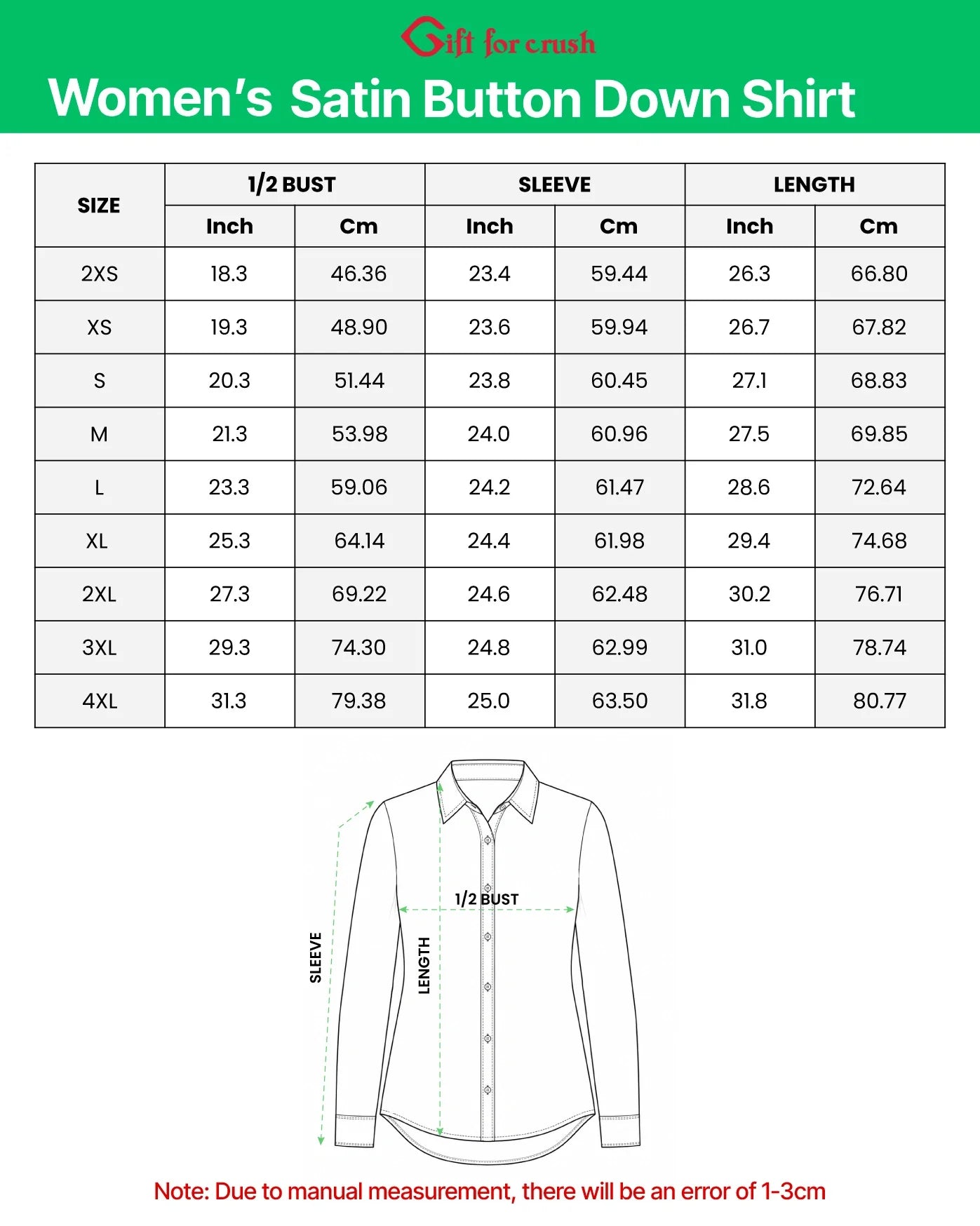 Cool Paterm Women Satin Button Down Shirt Fashion Gift For Your Wife