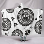 Owl Mandala Hooded Blankets