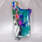 I Know Husky Is Always With Me Hooded Blankets
