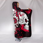 Skull Design Hooded Blankets