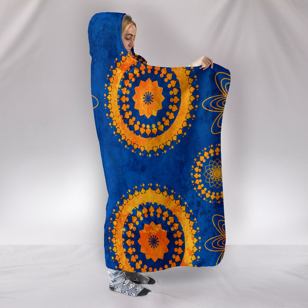 Gold Boho Hooded Blankets