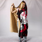 Skull Design Hooded Blankets