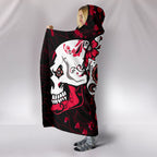 Skull Design Hooded Blankets