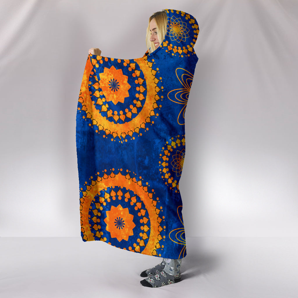 Gold Boho Hooded Blankets