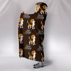 Beagle Hooded Blankets