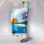 Camping - Life Needs More Beaches & Bonfires Hooded Blankets